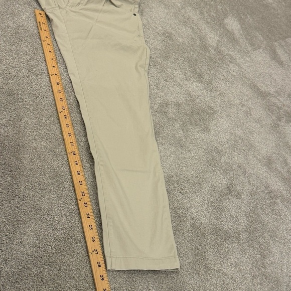 Hickey Freeman 5-Pocket Stretch Cotton Button-Front Trousers Size 34 x 30 EUC - Picture 9 of 10
